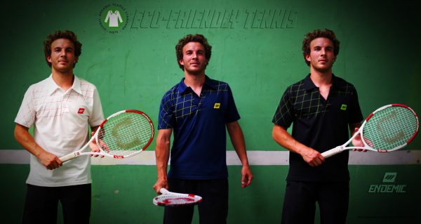 triple joe eco Polo Grid Serie Eco-Friendly Blanc